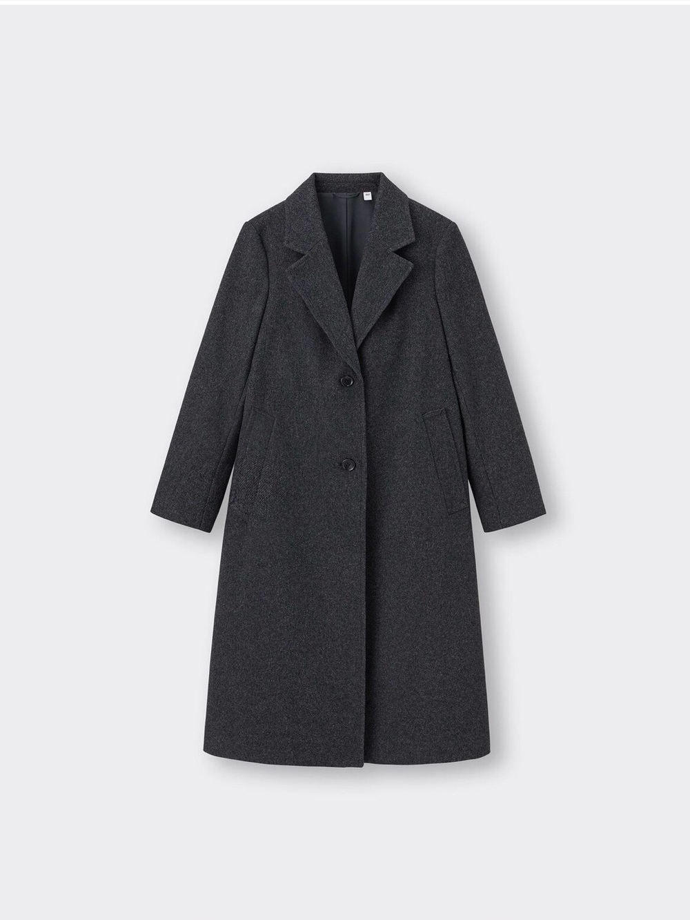 GU Cozy Melton Tailored Coat